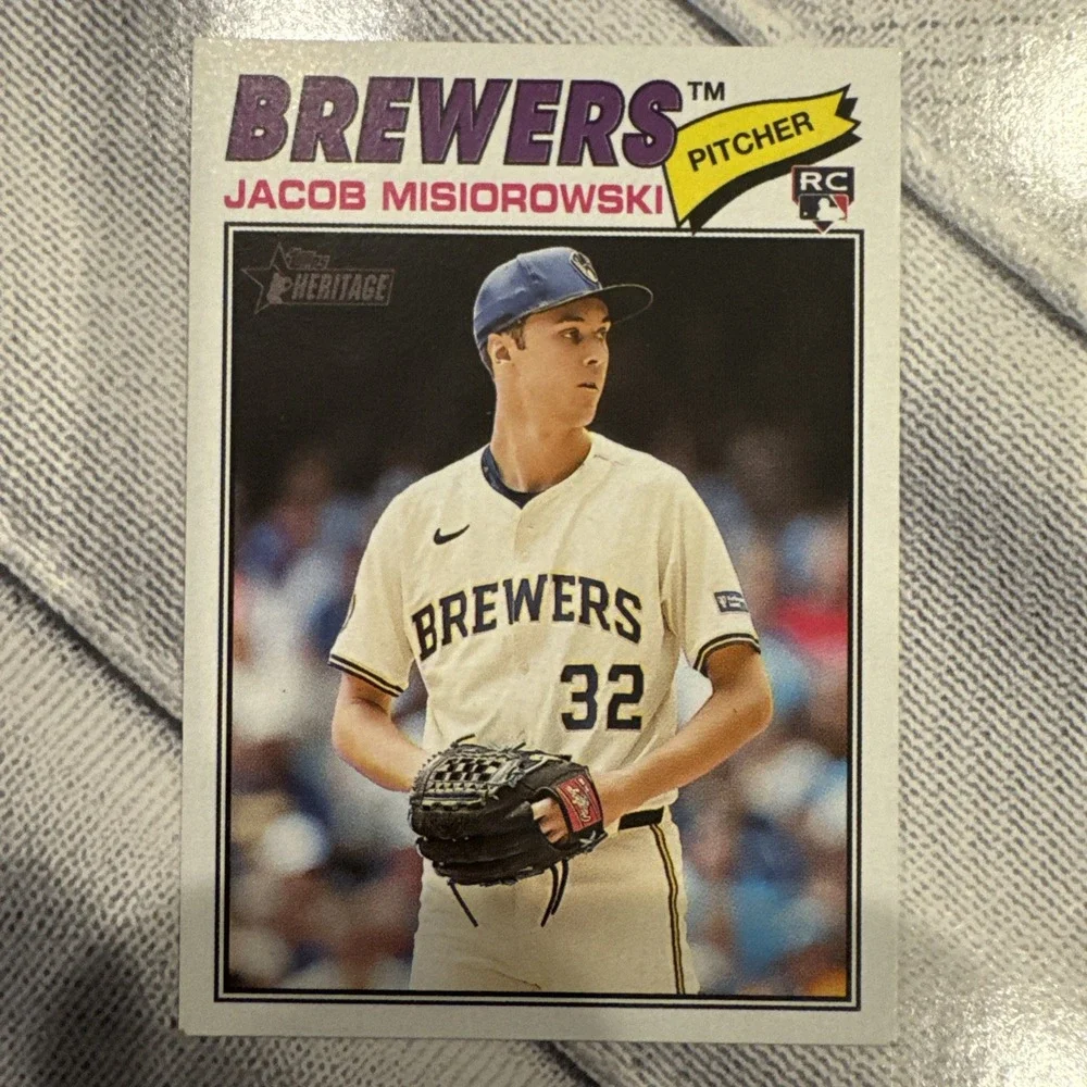2026 Topps Heritage - Jacob Misiorowski #144 (RC)